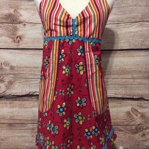 Ladies adorable floral handcrafted apron